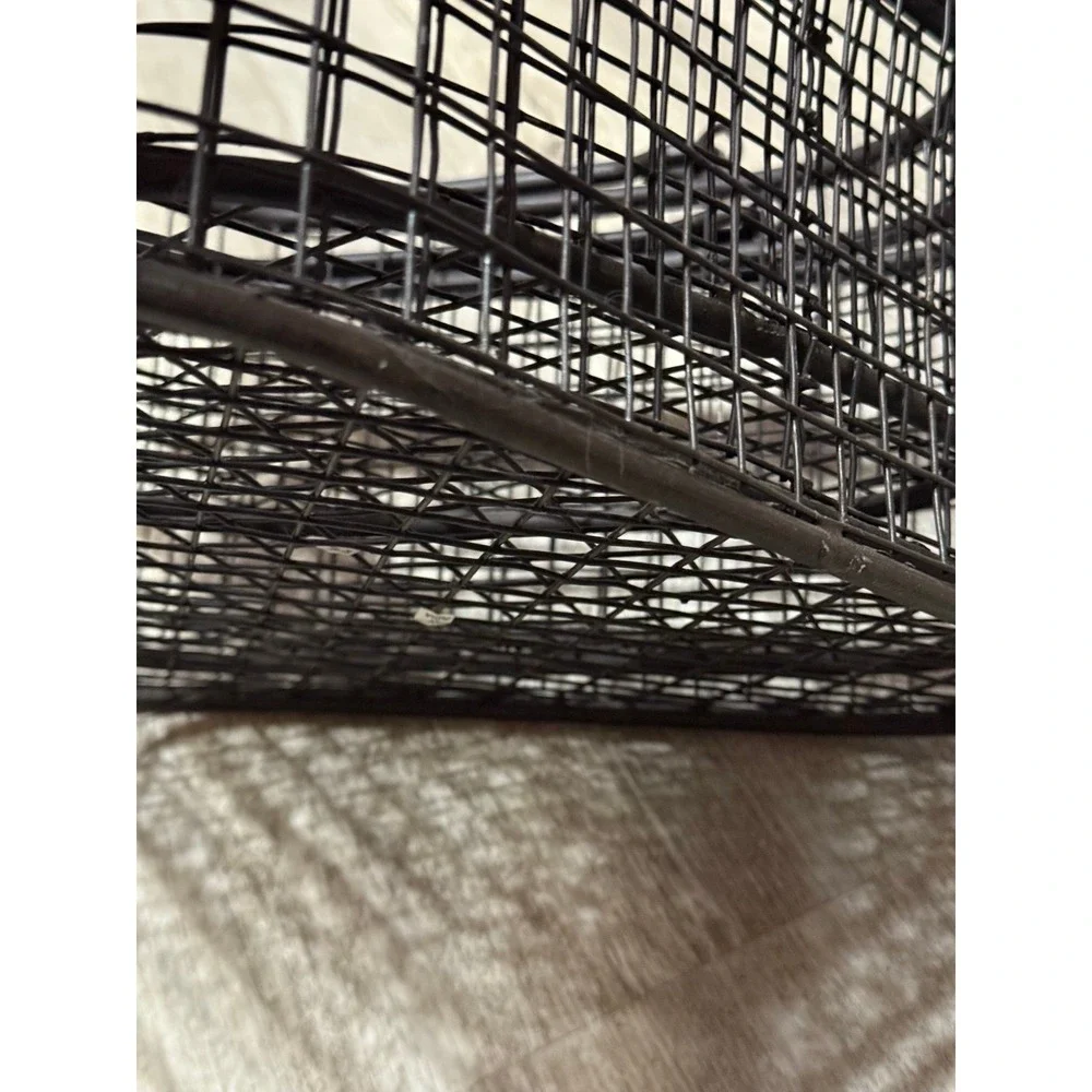 Iron unique‎ triangle nesting baskets farmhouse rustic heavy duty